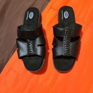 Dr. Scholls Sandals New!  Black Size 9